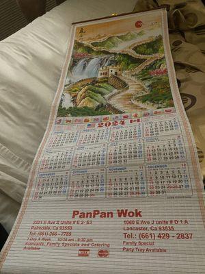 Beautiful calendar