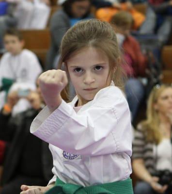 Taekwondo teaches strength in both the mind and body.