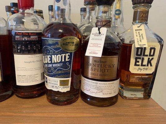 4 private barrel picks from Bansum