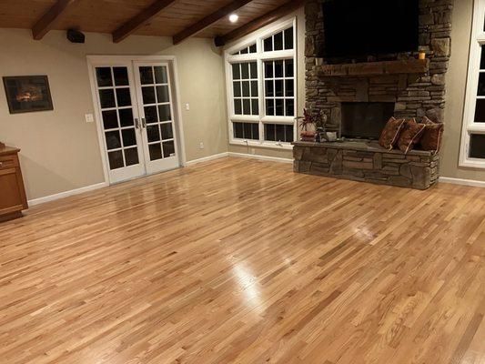 Forest Hardwood Floor