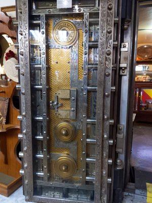 Old bank building, beautiful vault