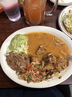 Carnitas plate.