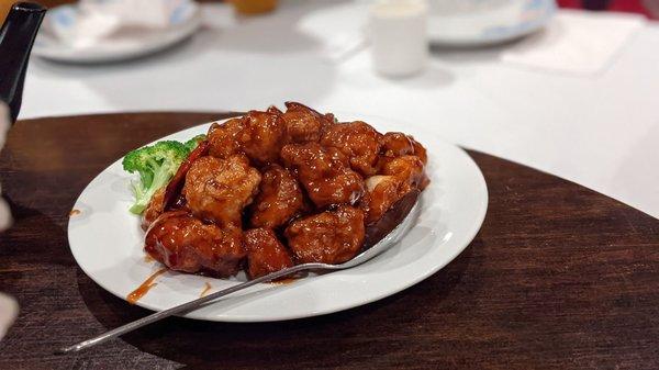 General Tso's chicken