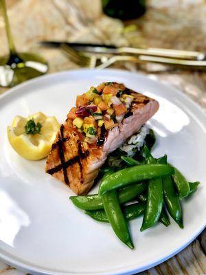 Salmon Entree from Culinary Creations Delivery Service