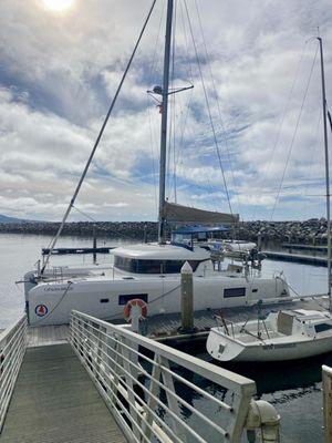 Catalina Breeze docked at King Harbor Yacht Club