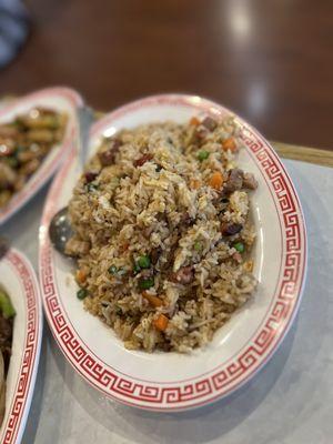 Barbecue pork fried rice