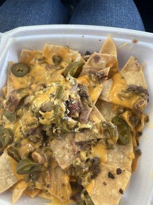 " NACHOS " MORE LIKE CHESSE AND JALAPEÑOS