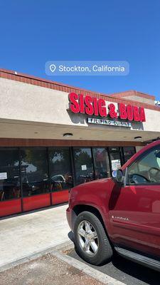 Sisig & boba location in Stockton, Ca