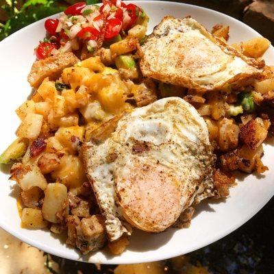 The Mimosa Brisket Hash