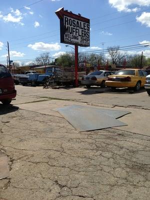 Rosales muffler shop