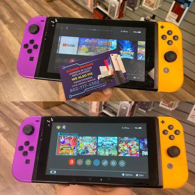 Screen replacement on Nintendo Switch