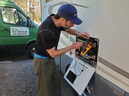 water heater trouble shooting