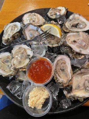 Oysters on the 1/2 Shell