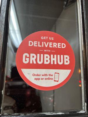 GRUBHUB SEAMLESS DOORDASH