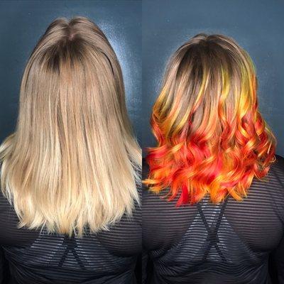 Phoenix Colors 
Hairartist: Mae Jones
IG: @passionate_hairartist