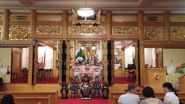 Inside the Buddhist Temple