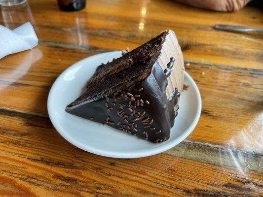 Chocolate mousse cake