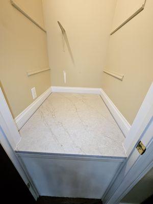 Tight space installation Pantry