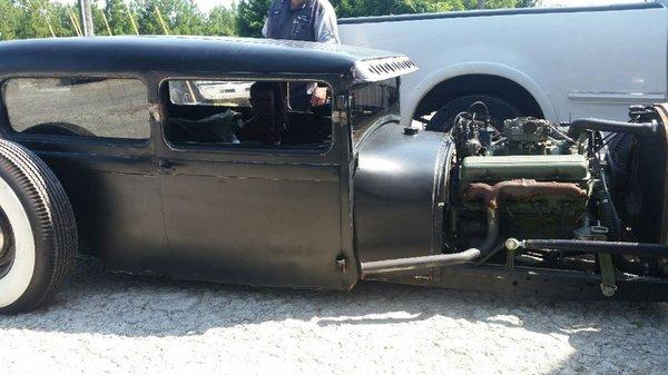 Customers rat rod that we helped him with on miscellaneous services.