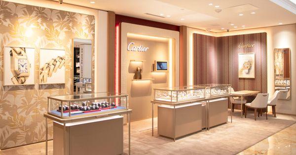 New Cartier Boutique Store Design at Saint Cross in Koreatown Plaza.