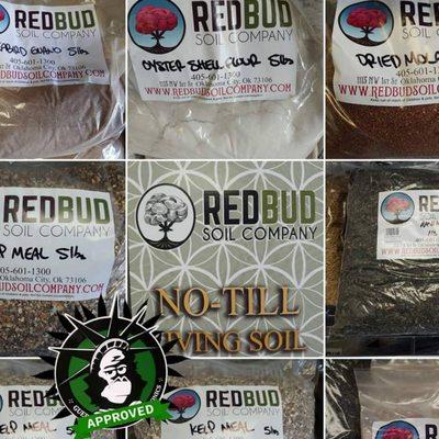 RedBud products have been expanded and we are now offering more, locally prepared, organic amendments.