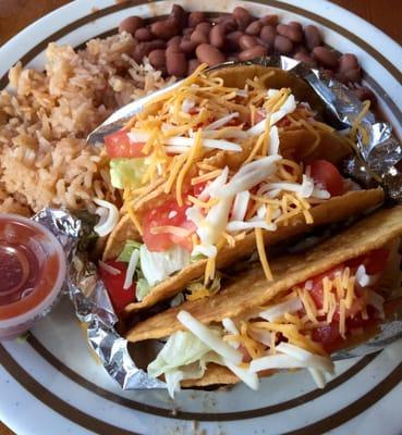 Crispy Taco Plate....