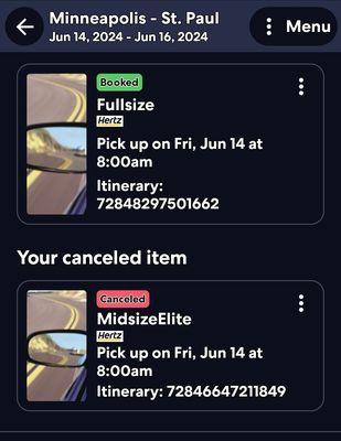 They canceled my MIDSIZE ELITE without permission!
