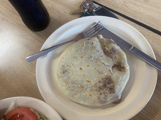 Pupusas cheese and beans