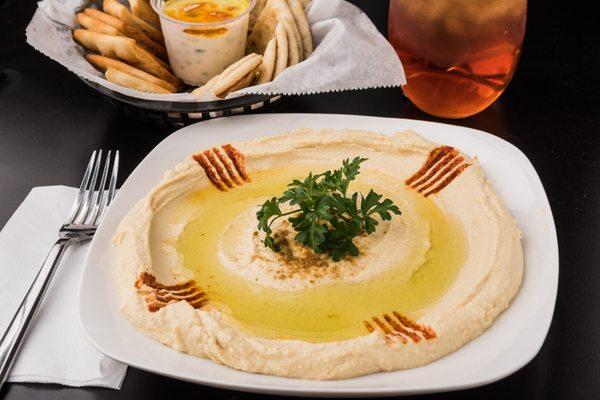 Our authentic Hummus, Grandma's recipe!