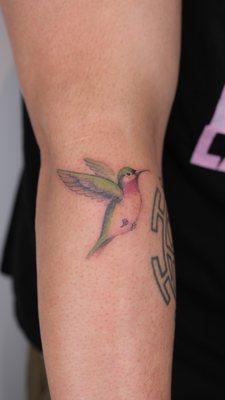 Hummingbird tattoo