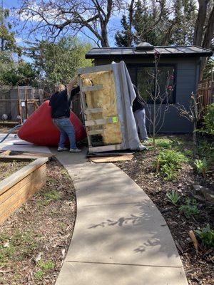 Moving diamond spa tub