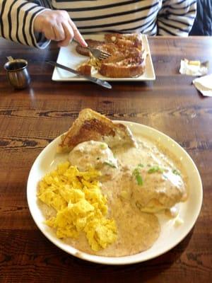 Best biscuits and gravy ever !