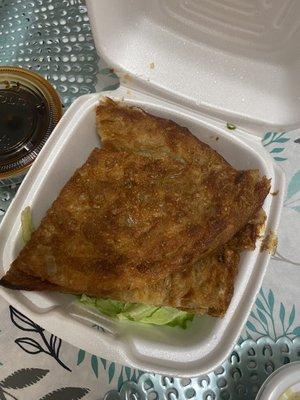 Scallion pancakes