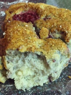 Raspberry scone