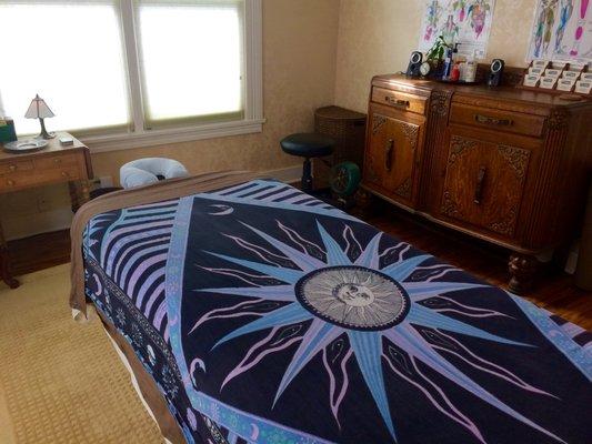 Siskiyou Massage Center Treatment Room.