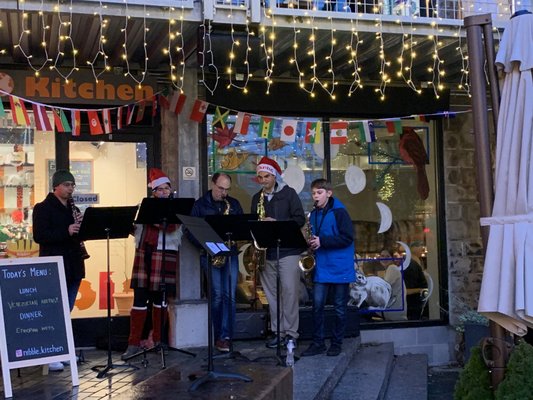 Union Lesson Studios students and instructors perform around Union Square. We're happy to be a part of Somerville's artistic community!