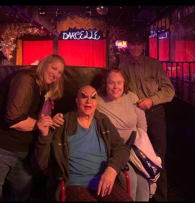 We had so very much fun at Darcelle's with Darcelle . . .RIP sweetheart . . . From Trailer Park #17 ! ! !