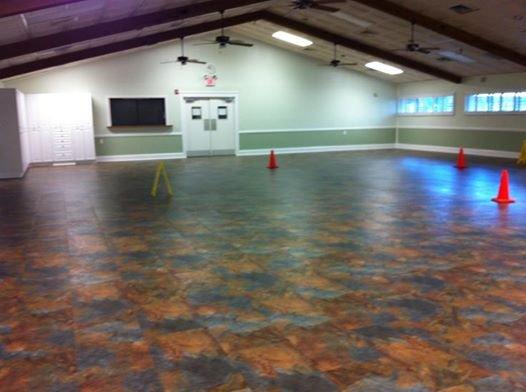 Vinyl floor installation