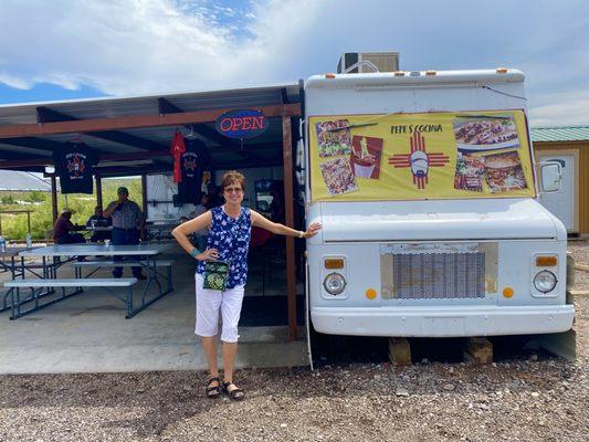 If you see this food truck turned restaurant on the edge of town: STOP!