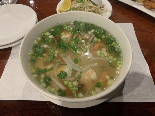 Shrimp pho