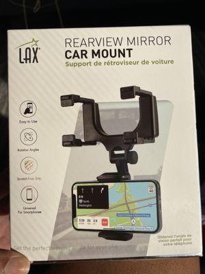 Rear view car mount $6