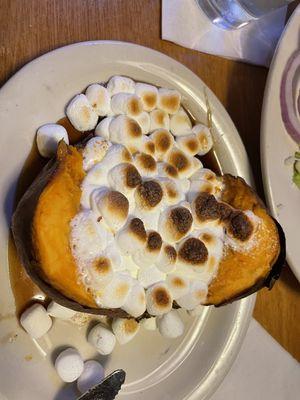 Loaded sweet potato