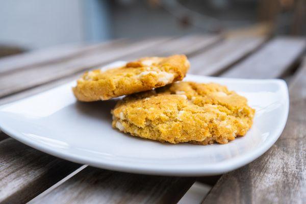 Orange creamsicle cookies