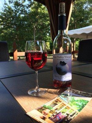 Blueberry wine  2018