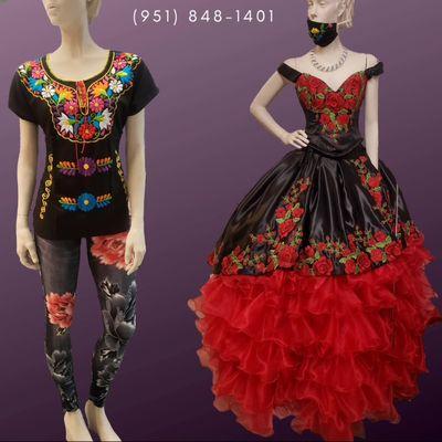 Your place for women's traditional Mexican style fashion and stunning formal wear for special occasions.