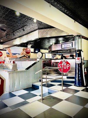 The Bar Area of the Restaurant