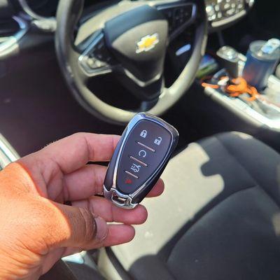 Chevrolet malibu smart key programming