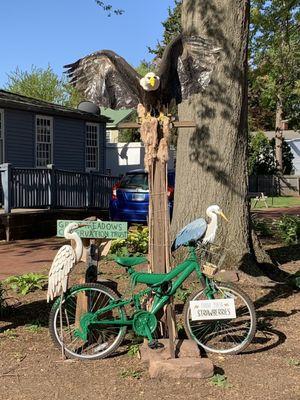 This bike is for the birds