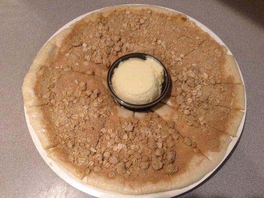 Cinnamon Wheel - Before Cooking