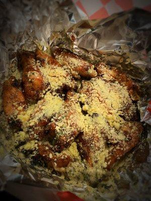 Wings: Garlic Parmesan